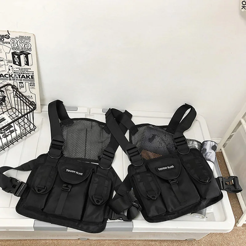 Уличная тактическая сумка для жилета поясная сумочка в стиле хип-хоп бега