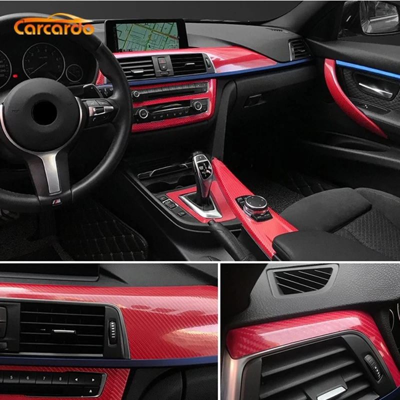 Carcardo 5D виниловая пленка из углеродного волокна автомобильная глянцевая