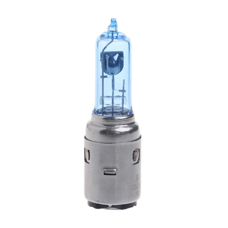 Мотоциклетный DC 12V 35W BA20D головной светильник галогеновая лампа ксенон белый H4GC| |