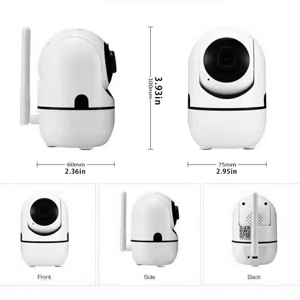 

High-definition Small Monitor WIFI Camera Cloud Storage Automatic Tracking Camera With Human Body Sensing