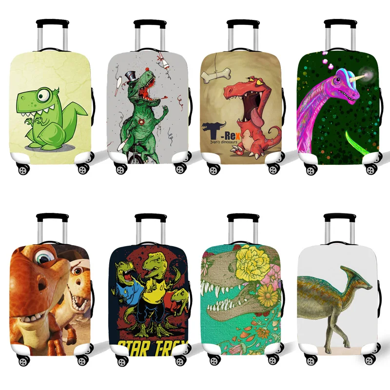 Эластичный Защитный чехол для багажа костюма защитный чехлы на колесиках