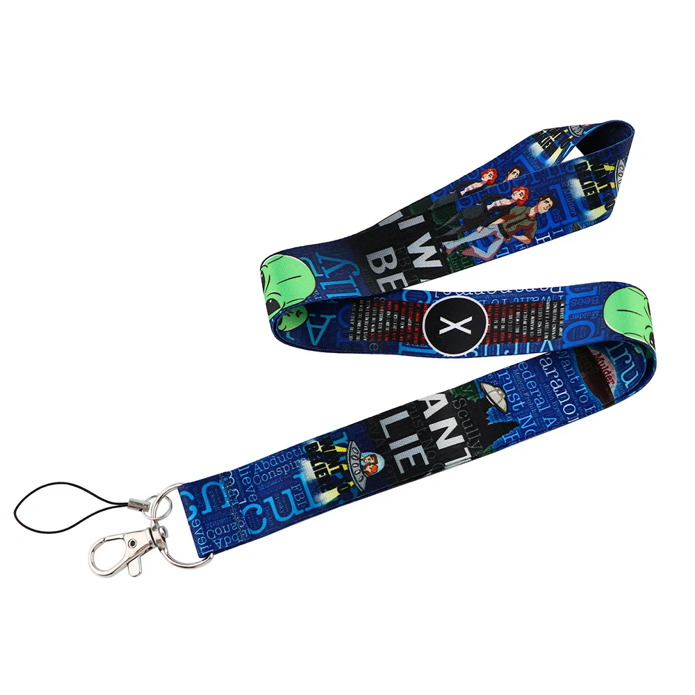 Лидер продаж модный брелок с зеленым инопланетянином мультяшный шнурок забавный