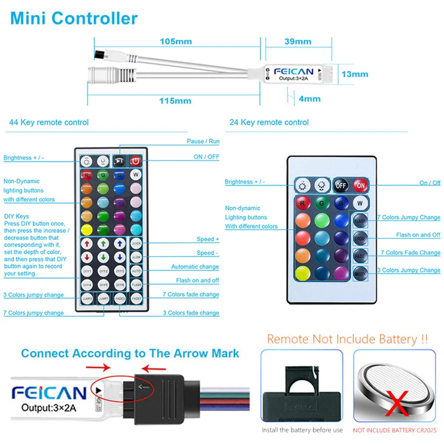 светодиодная лента 20м RGB Светодиодная 12 В неоновая лампа 5 м 10 20 18 светодиодов/метр