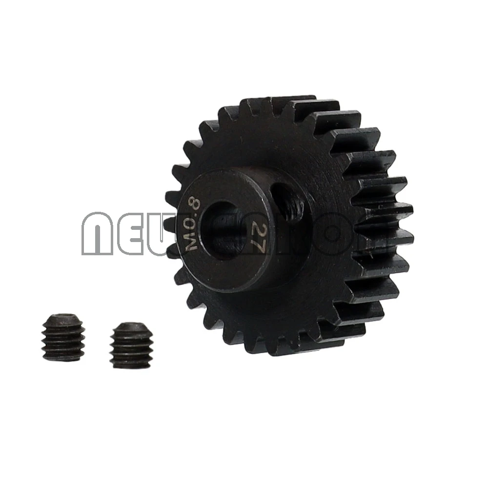 Новый ENRON #5647 0 8 M 27T твердая сталь 32P Шестерня мотор 5 мм вал RC Traxxas 1/7 безлимитный