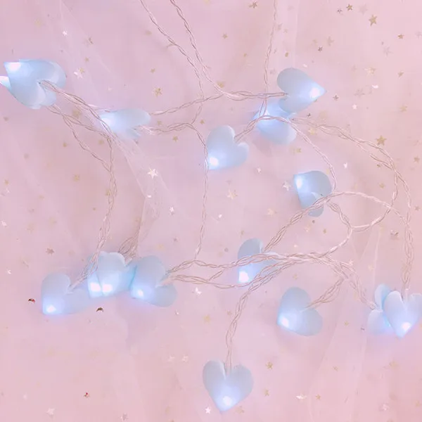 love blue Рождественские LED украшения год Декор Светильник год Рождественская елка украшения Kerst для нового года, рождественские - Цвет: love blue