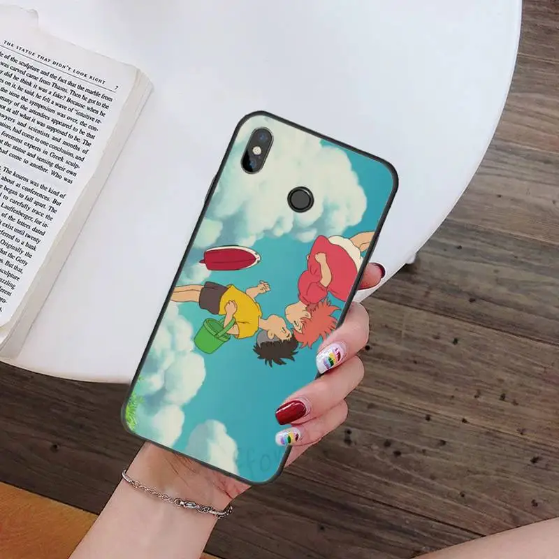 

Ponyo on the Cliff Phone Cases For Xiaomi Redmi note 7 8 9 t k30 max3 9 s 10 pro lite