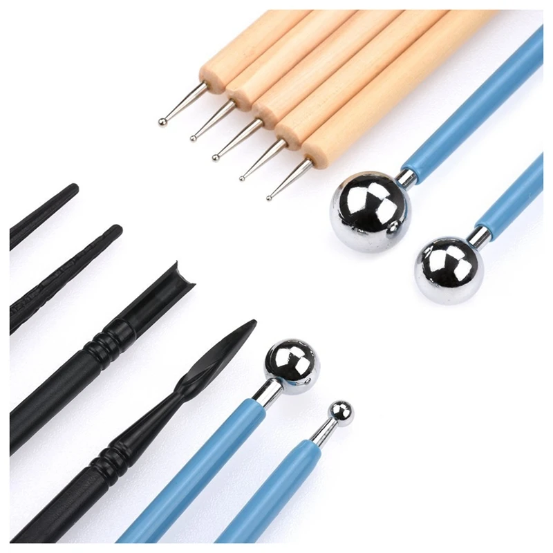 13 шт шариковый стилус инструменты для дозировки набор моделирования глиняных