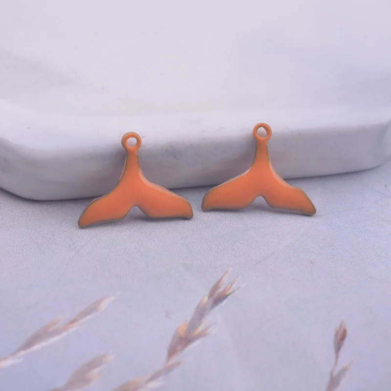 30 шт. медные эмалевые подвески 9 х12 мм | Украшения и аксессуары