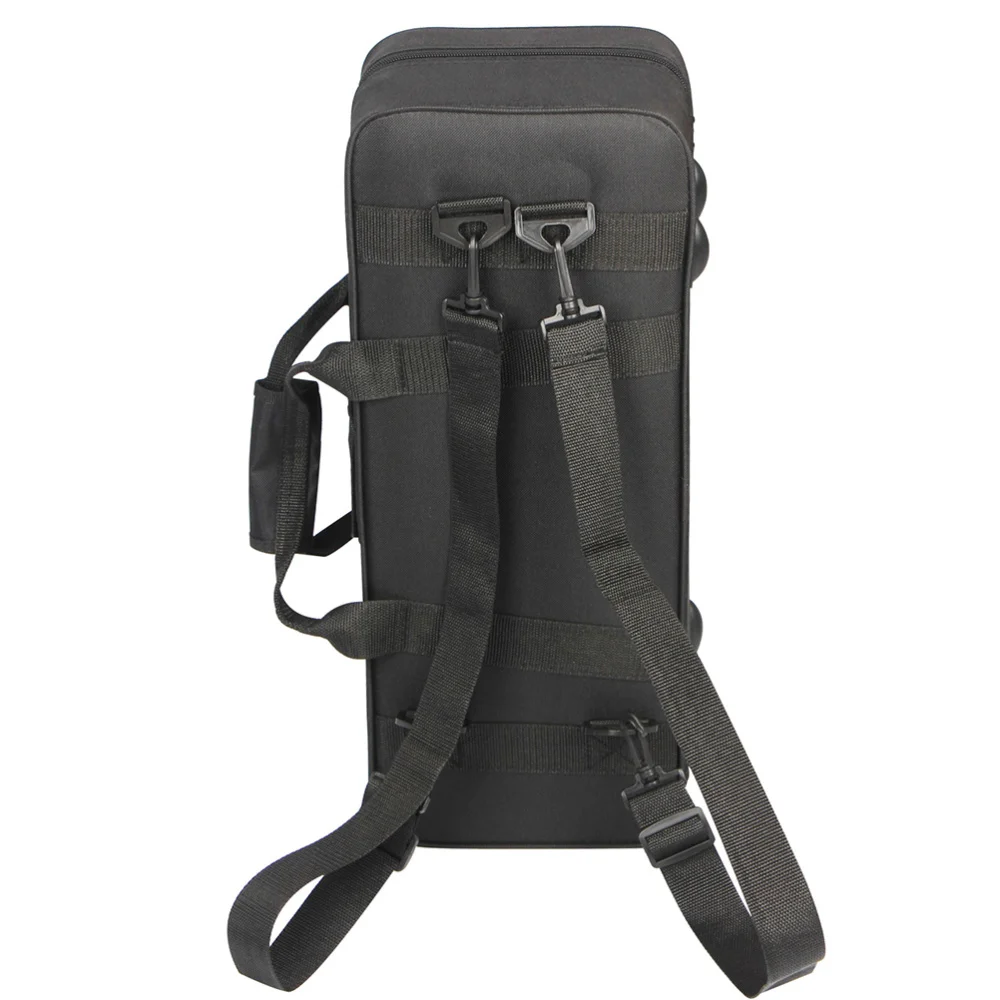 

Oxford Cloth Trumpet Gig Bag Case Waterproof Trumpet Backpack for Trumpet Player with Adjustable Shoulder Straps (Black)