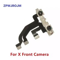 front camera flex cable for iphone x xr xs max 11 pro max facing small cam light promixity sensor repair parts