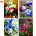 Алмазная 5D картина сделай сам с цветами, полная Алмазная вышивка, мозаика в виде Розы, Набор для вышивки крестиком, картина Стразы, искусство, домашний декор, подарок Zs510