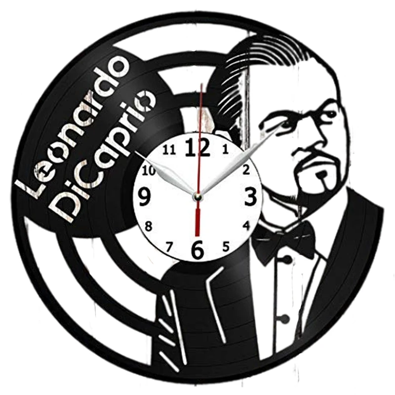 Настенные часы Leonardo dicapril O с CD-записью виниловые декоративные настенные