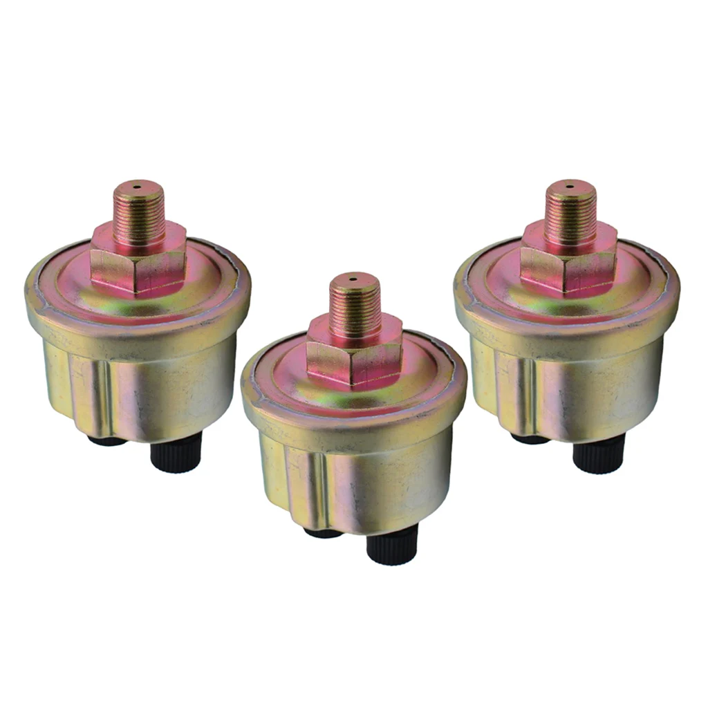 3 шт. Универсальный датчик давления масла для двигателя 1/8 NPT 0 10 бар (145psi)|Датчики