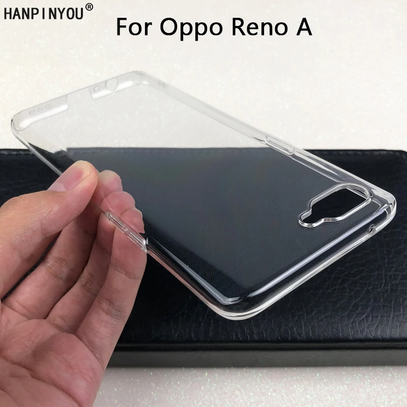 Для Oppo Reno A RenoA 6 4 &quotжесткий защитный чехол для ПК камеры ультратонкий прозрачный