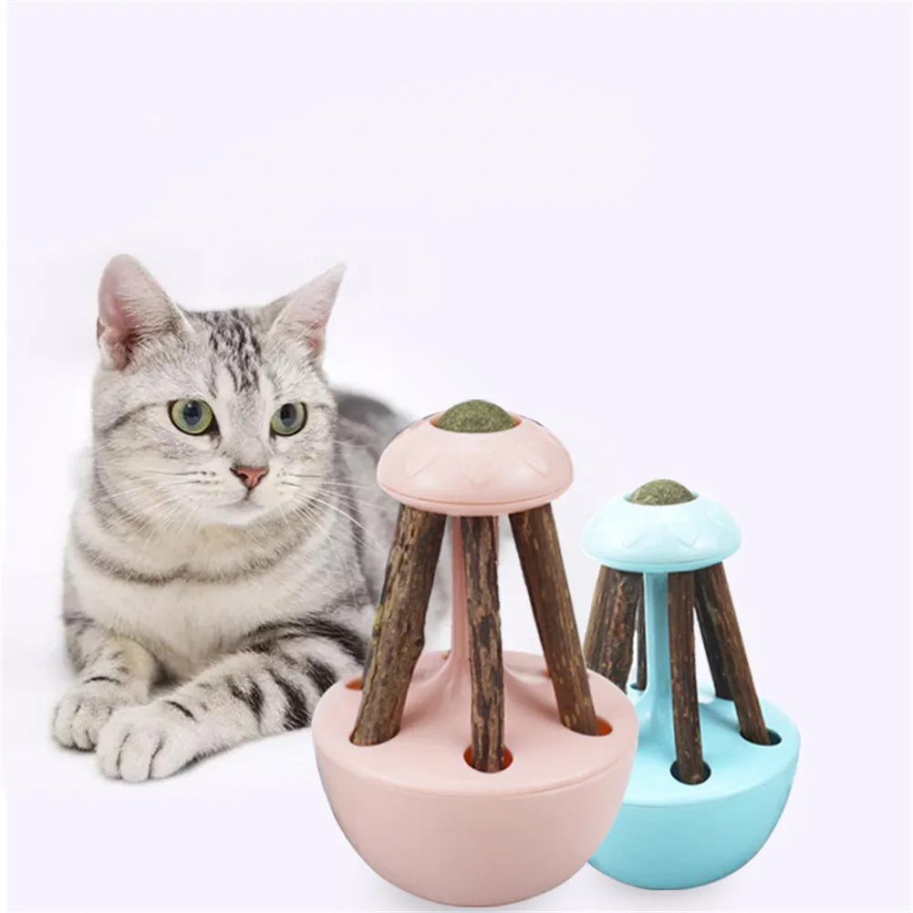 

Игрушка-неваляшка для кошек, кошачья мята, натуральная палочка зубная паста для защиты зубов