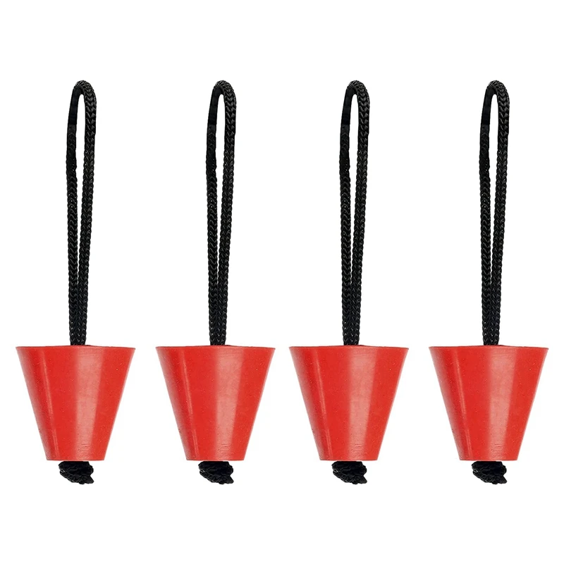 4 шт. Универсальный байдарка Scupper Plug Kit подходит для местных байдарок Feelfree