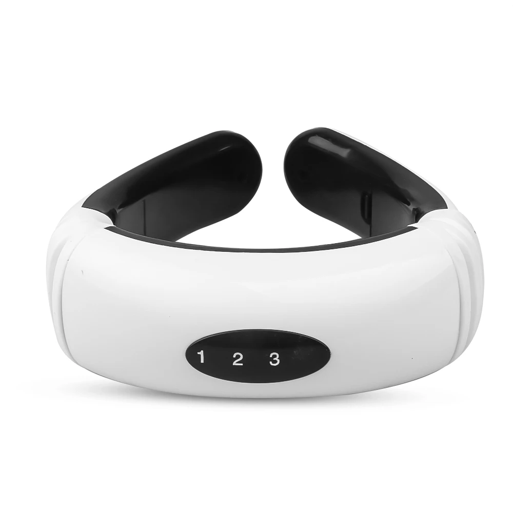 

6 Modes Electric Neck Massager & Pulse Back Power Control Far Infrared Heating Pain Relief Tool Health Care Relaxation Machine