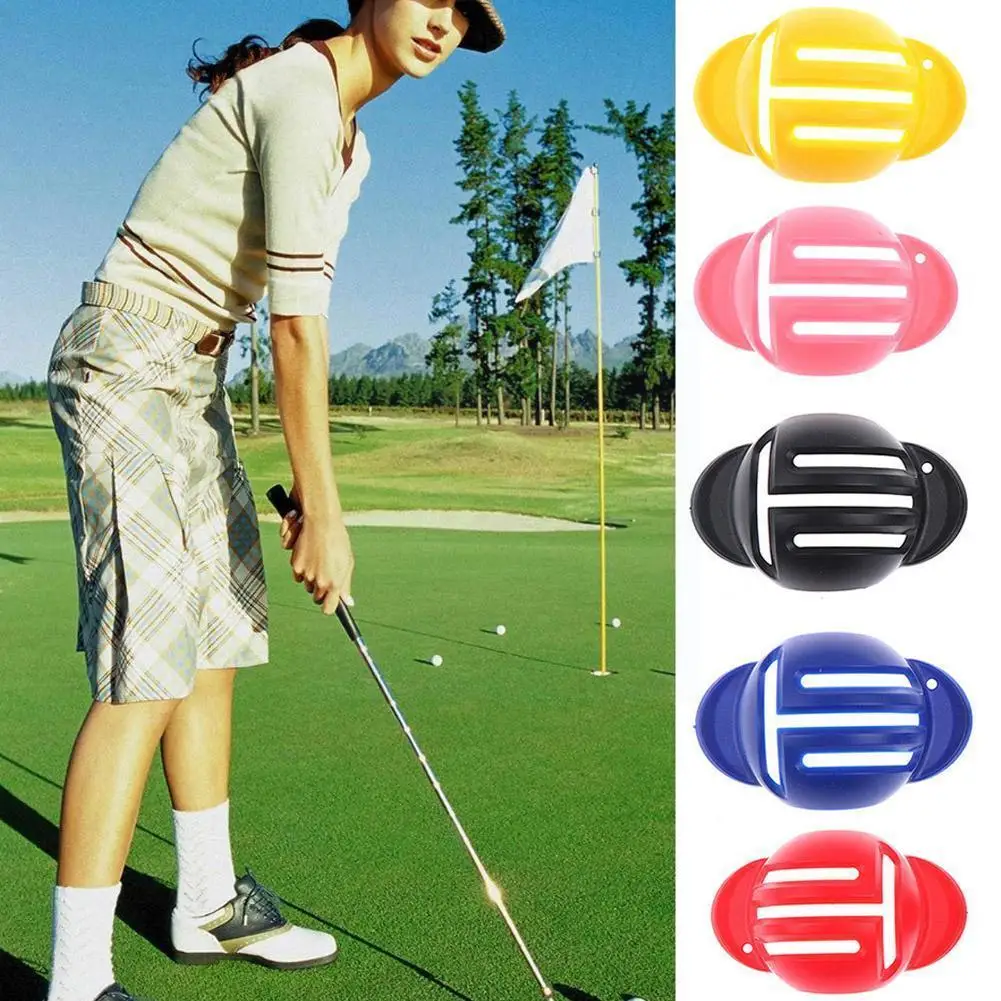 

1pcs Plastic Unisex Lotusflower Golf Scribe Ball Line Golf Accessories Outdoor Clip Mark Scribe Equipment Sport Marker Pen P9b0