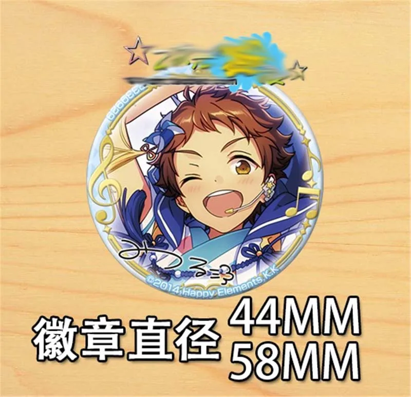 Ансамбль звезды булавки Косплей брошь значок значки на рюкзак сумки коллекция