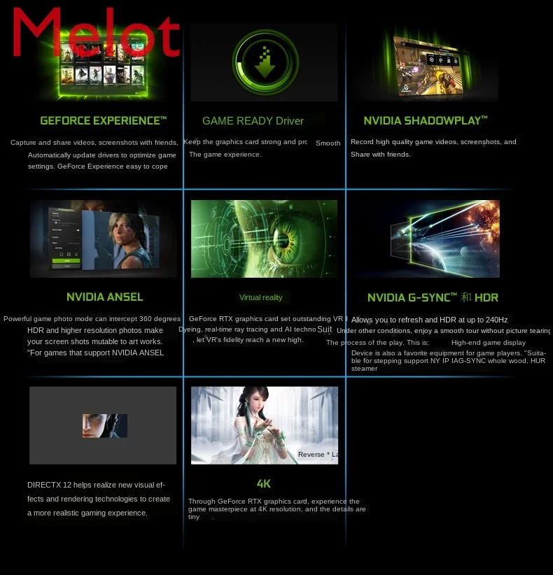 

Rtx3090 24G/2080ti 11G High-End Game Graphics Card Gaming OC
