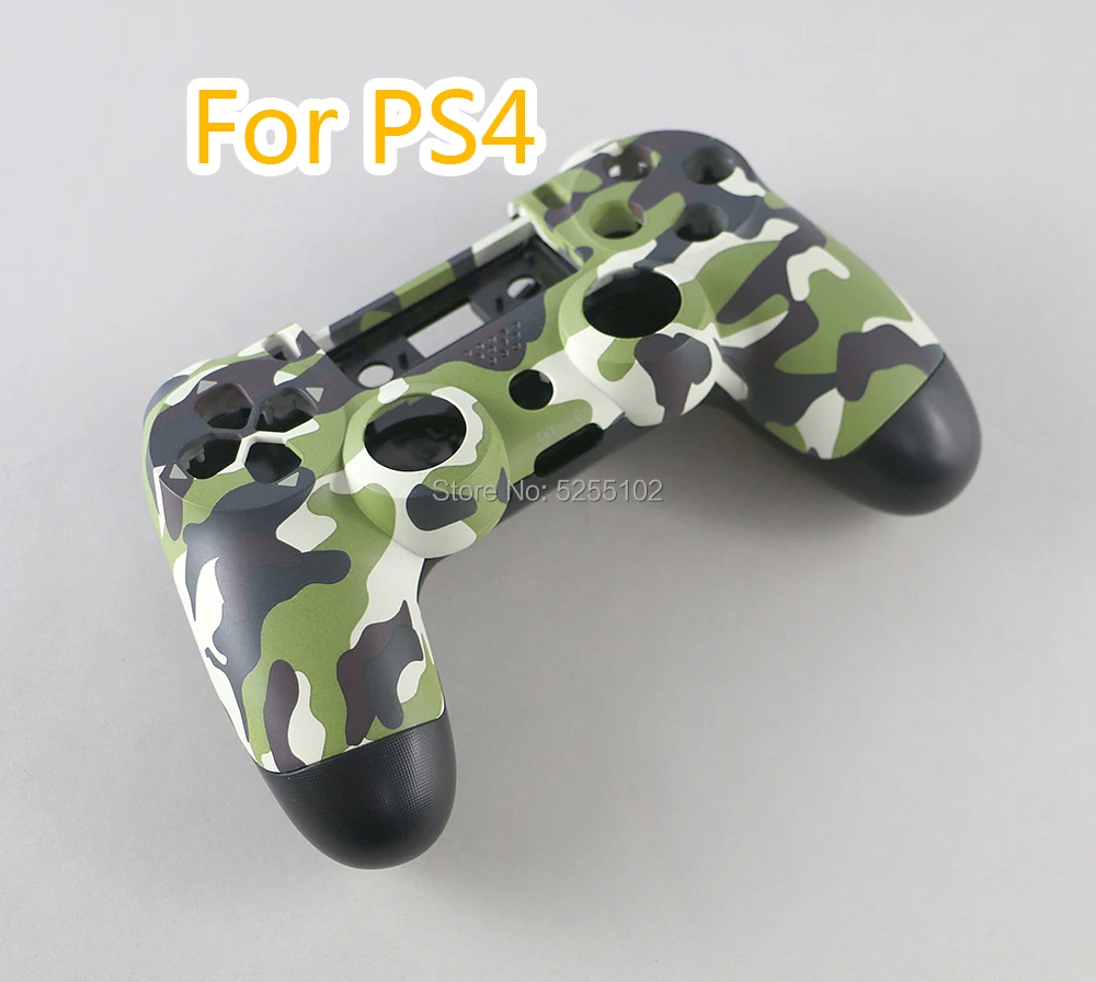 Фото 1 комплект для PS4 JDS 001 011, полный корпус контроллера, чехол, комплект модов, кнопка для Playstation 4 PS4 JDS001, камуфляж №1