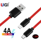Кабель UGI usb-c, Micro USB, 3,0 м, для Xiaomi OnePlus, Android, 1,5 м