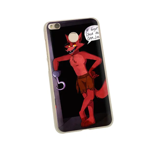 EWAU Fnaf плюшевый Foxy жесткий чехол для телефона Xiaomi Redmi 4A 4X5 5A 6 6A 7 7A Plus GO S2 K20 pro