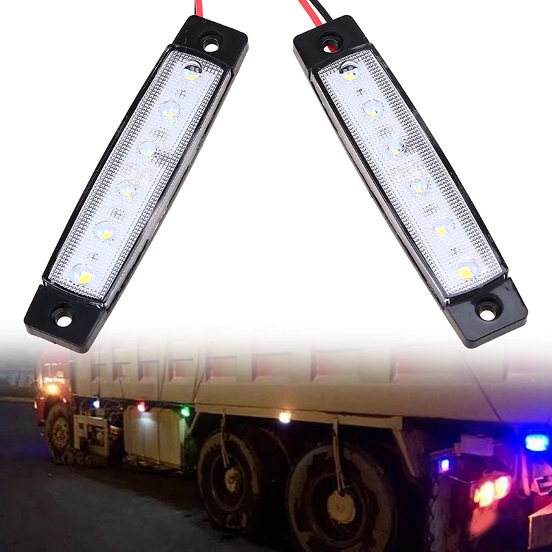 POSSBAY 10x автомобильный Светодиодный Боковой габаритный фонарь задние лампы