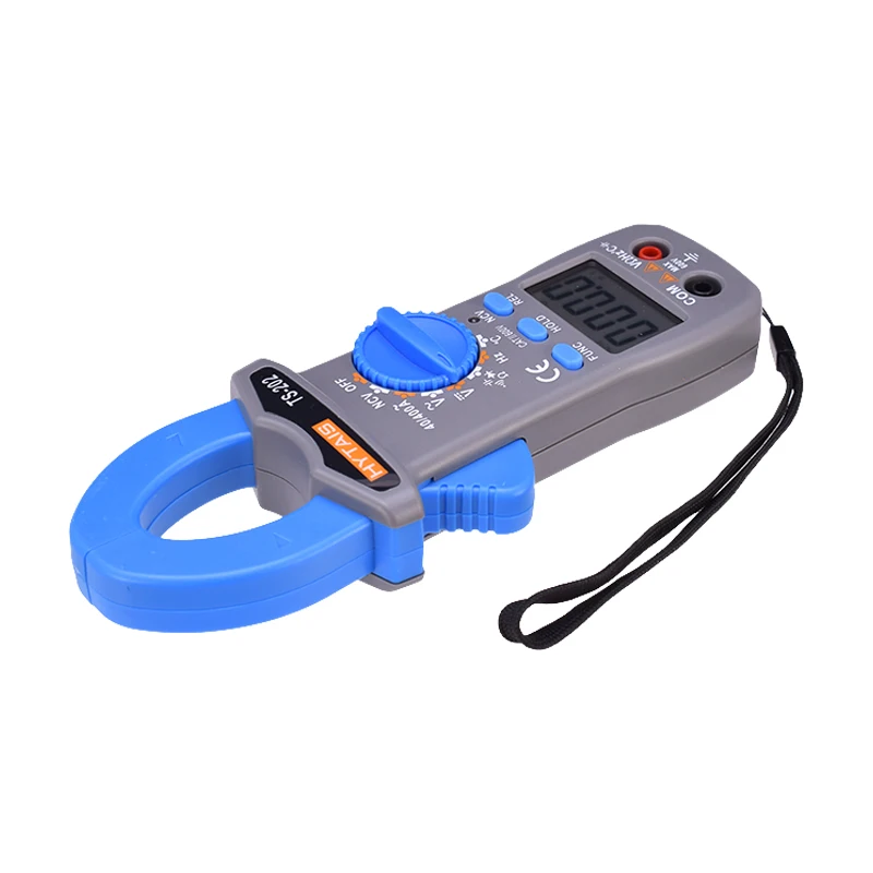

HYTAIS TS202 Digital Clamp Meter Multimeter Frequency NCV Resistor Capacitor Temperature Tester