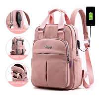 backpacks girls college school backpack with usb charging port womens handbags casual daypacks teens knapsack for outdoor travel