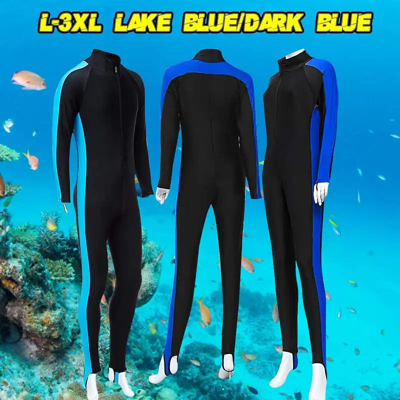 

Unisex Men Women Nylon Wetsuit Surfing Swimming Diving Suit Long Steamer Wet Suit Jumpsuit Scuba Supplies M-XXXL