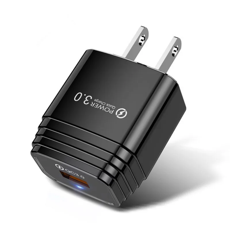 Устройство зарядное настенное URVNS 18 Вт QC3.0 быстрая зарядка 3 0 для iPhone 11 XS X 8 Samsung Galaxy