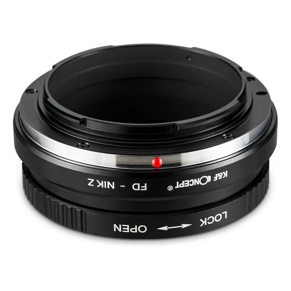 Новый адаптер K & F Concept для монтажа объектива Canon FD К Nikon Z6 Z7 Z50 Поддержка камеры micro с