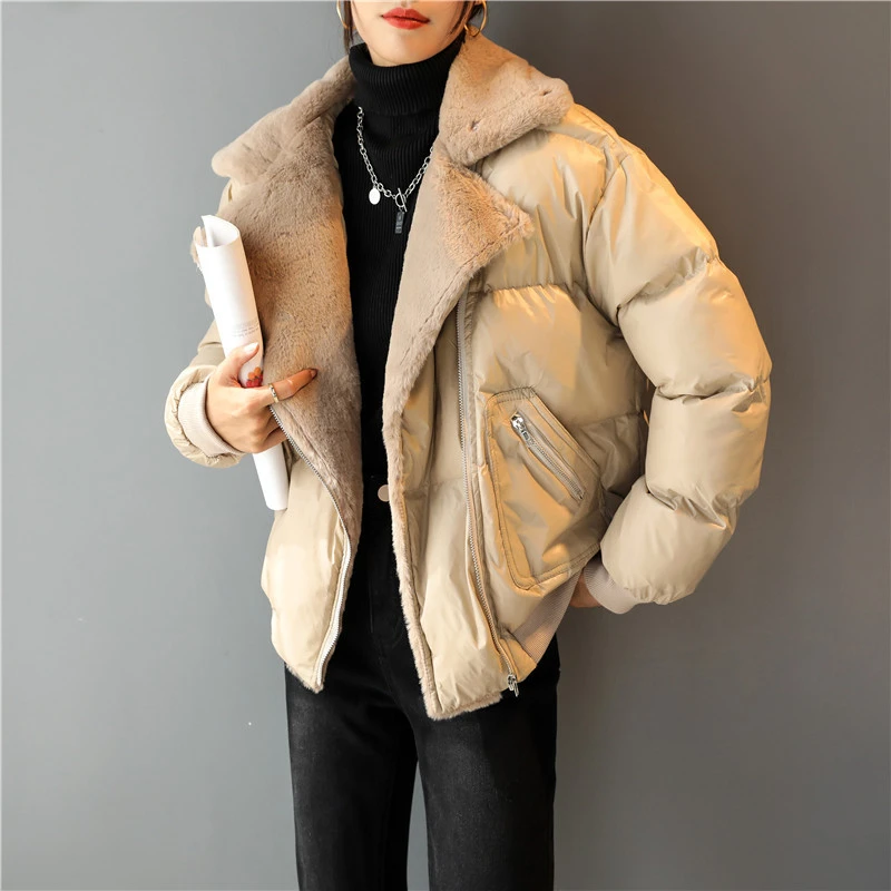 

Cotton coat women's new winter Korean style short bread coat ladies cotton jacket
