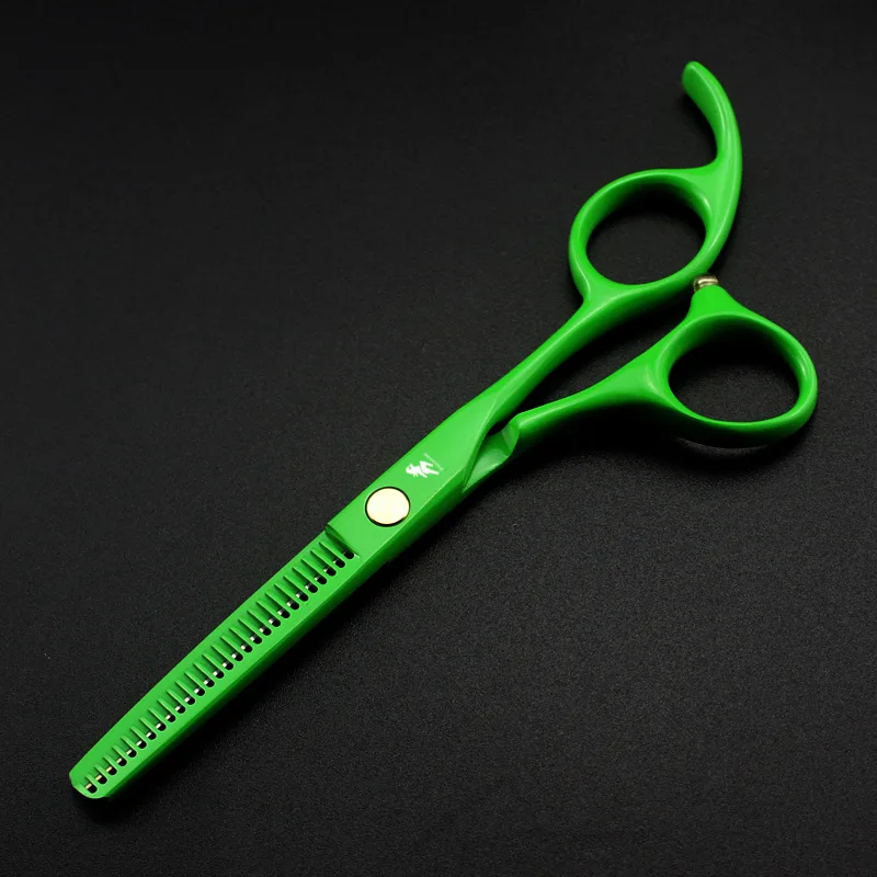 5 дюймов FM-12 зеленые прямые ручки профессиональные ножницы для грумера домашних