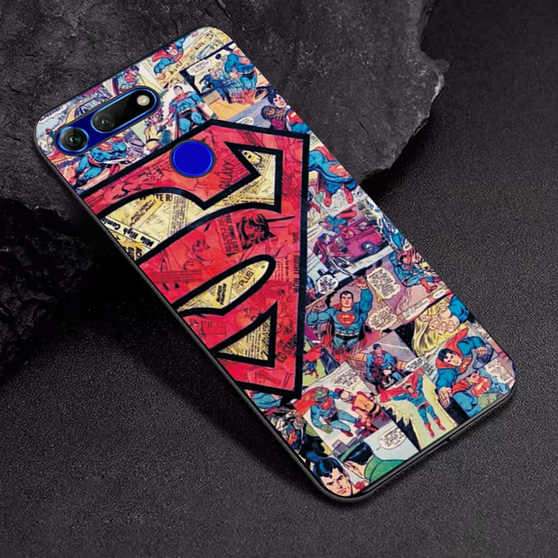 Чехол Marvel Hero для huawei Honor View 20, мягкий чехол, черный ТПУ P Smart Z P Smart, чехол для huawei Honor V20 V10, чехол - Цвет: TPUBLK635