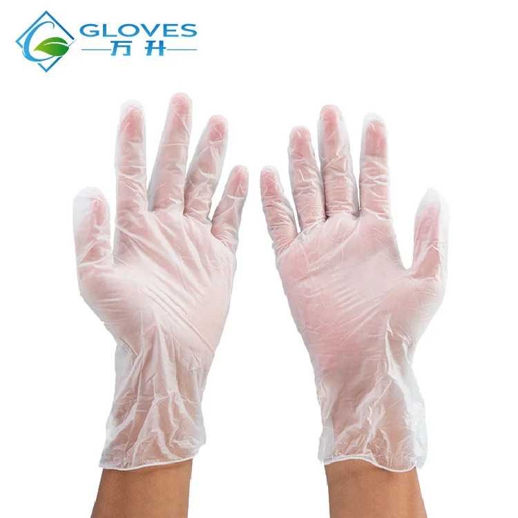 Одноразовые перчатки из ПВХ 100 штук пищевая промышленность бытовая очистка