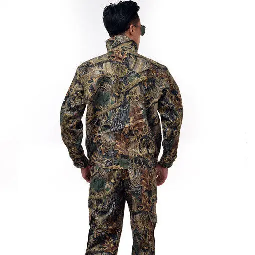New camouflage clothes autumn outdoor fashion work clothes thickened pillless outdoor leisure clothes