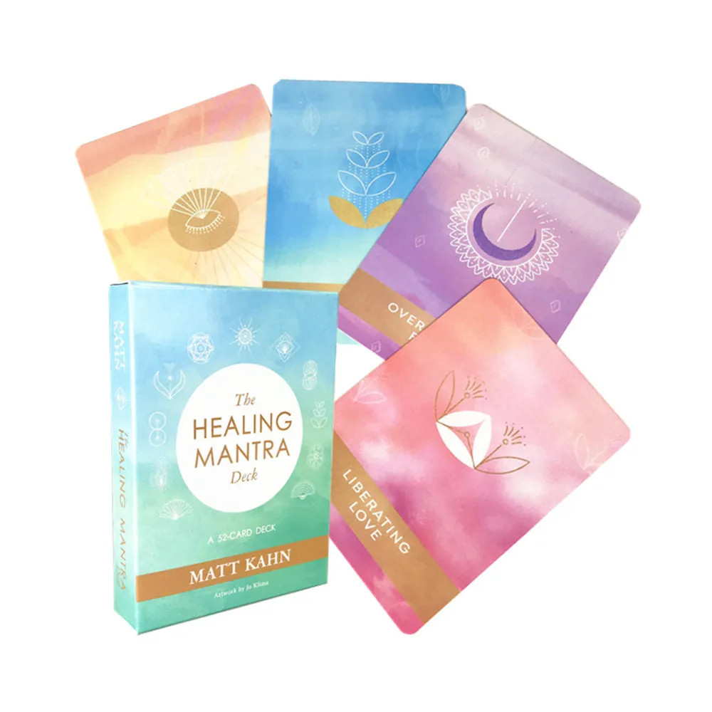 

Auspice The Healing Mantra Oracle Deck Women Card Games Predict Oracle