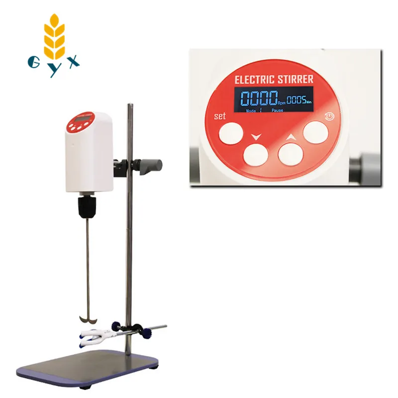 

Консольный Электрический миксер, высокомощный лабораторный смеситель с цифровым дисплеем и постоянной скоростью регулирования