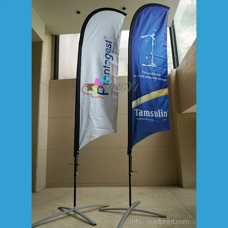 Высота 4 м внешняя фотография двусторонняя печать пляжный флаг открытый баннер