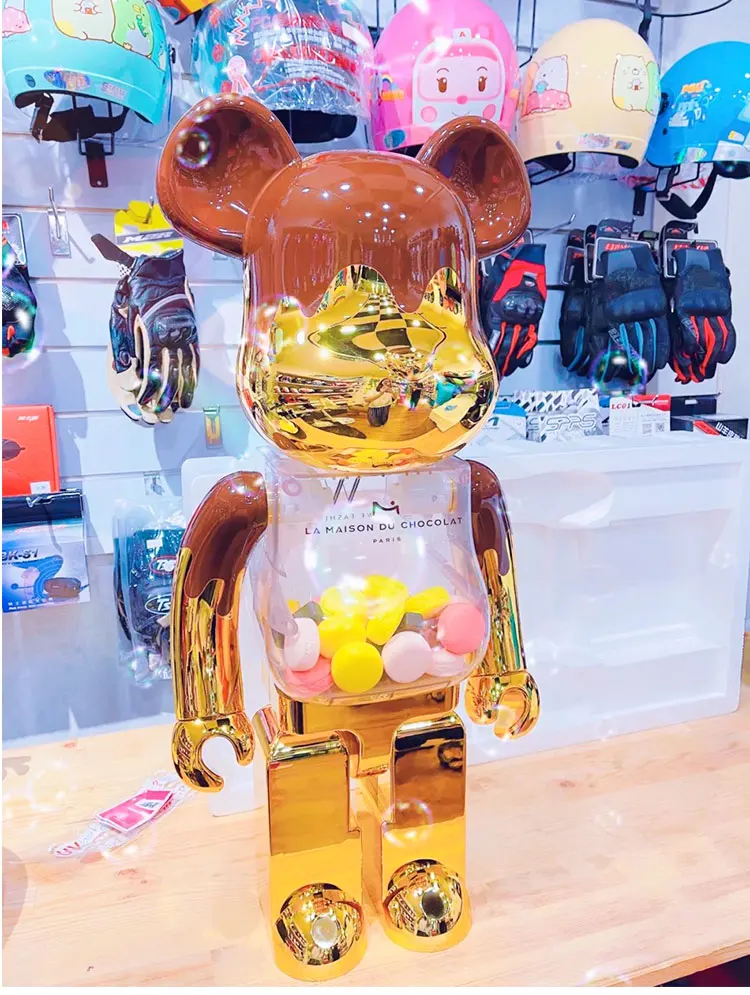 Bearbrick искусственное украшение порошок Макао UM яичный цвета зефира шоколад Qianqiu |