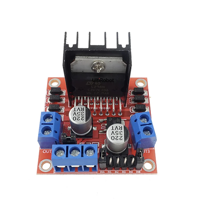 Модуль платы управления двигателем L298N L298 для arduino шаговый двигатель умный