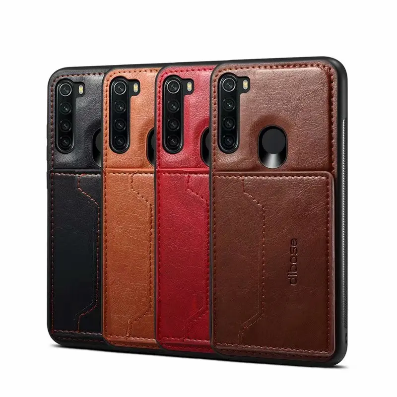 Роскошный высококачественный кожаный чехол-кошелек с отделением для кредитных