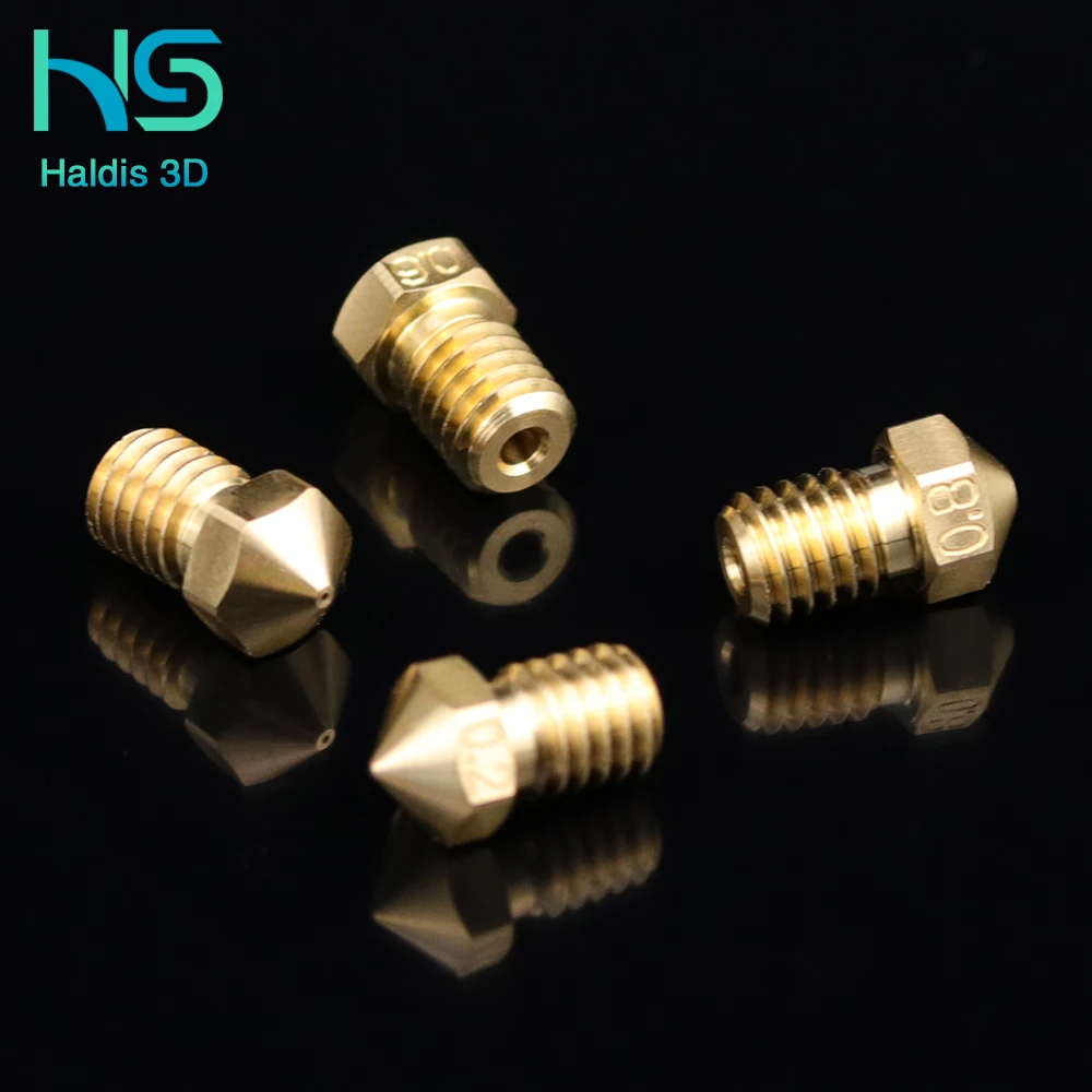 Haldis 1 шт. высококачественный Scherpe Nf V6 сопла для 3D принтера горячий E3D сопло Hotend bmg