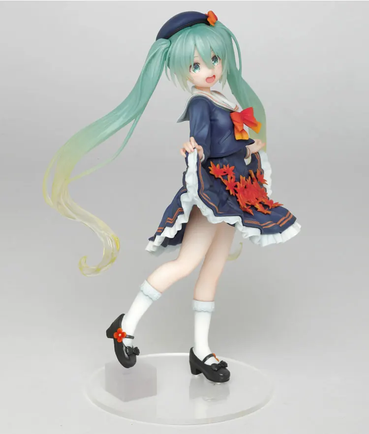 

Original Action Figure Sexy Girls Miku Youth Uniform Character Model Pvc Figure Toy Decoration Exquisite Boxed Gift