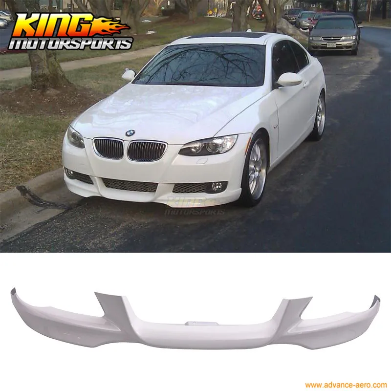 

Fit For 2007-2010 E92 E93 E92 Painted Front Bumper Lip Spoiler M-TECH #300 Alpine White Global Free Shipping Worldwide