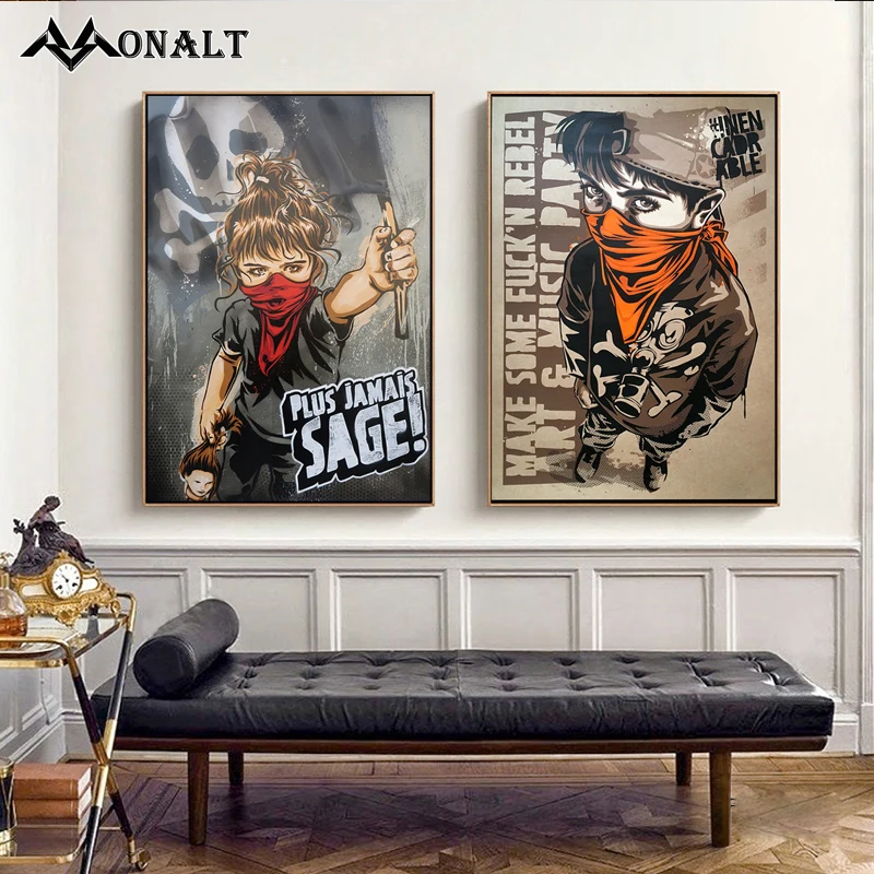 Картина на холсте настенное искусство винтажный Мотивирующий плакат одежда