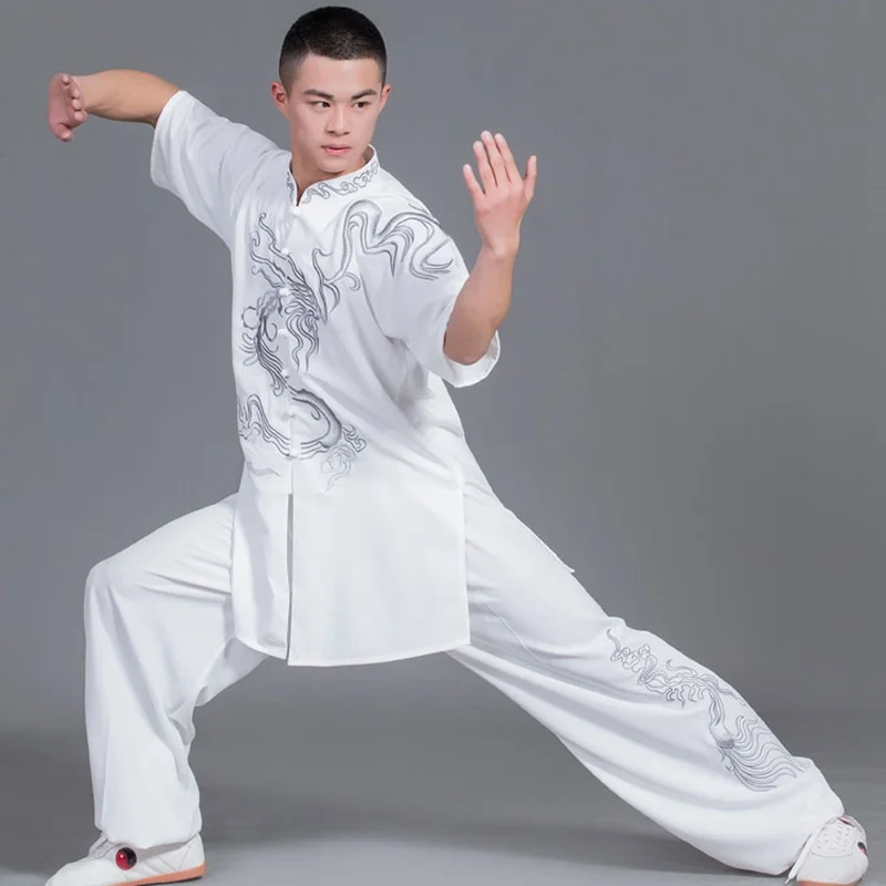 Китайская форма тайцзи одежда для кунг-фу Боевые искусства костюм костюмы