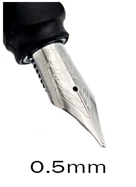 599 0.5mm Jinhao G перо металлическое модифицированное Caneta каллиграфия круглый корпус цветок корпус английская перьевая ручка канцелярские принадлежности заменитель dip Ручка 450/599 - Цвет: 599 0.5mm